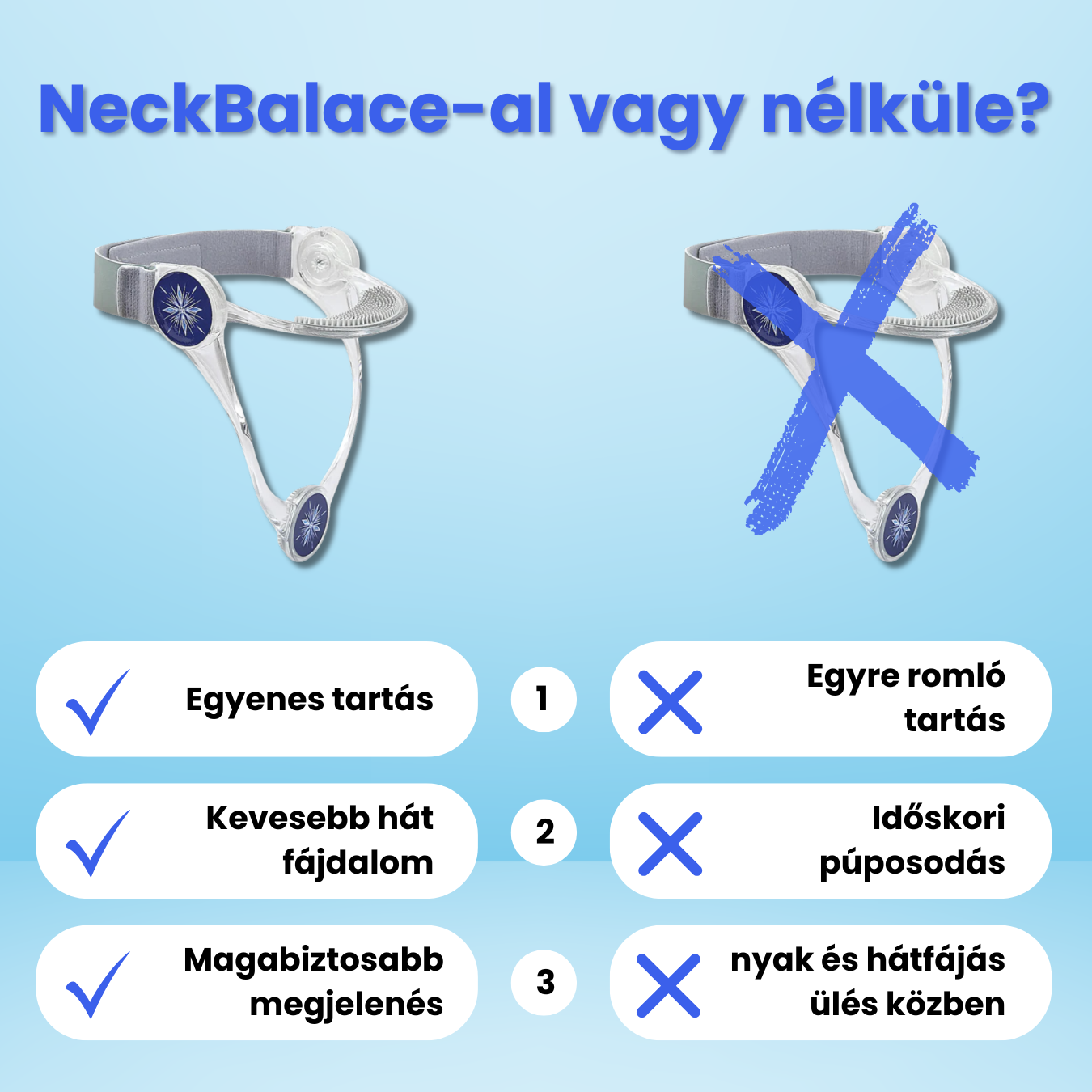 NeckBalance - Testtartás Javító